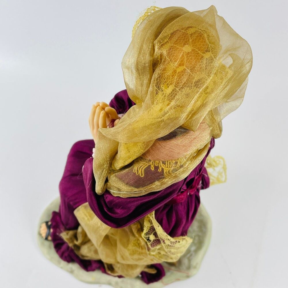 Member's Mark Large Nativity Mary Figurine 2005 Hand-Painted Christmas 10.5 inch - Picture 6 of 9